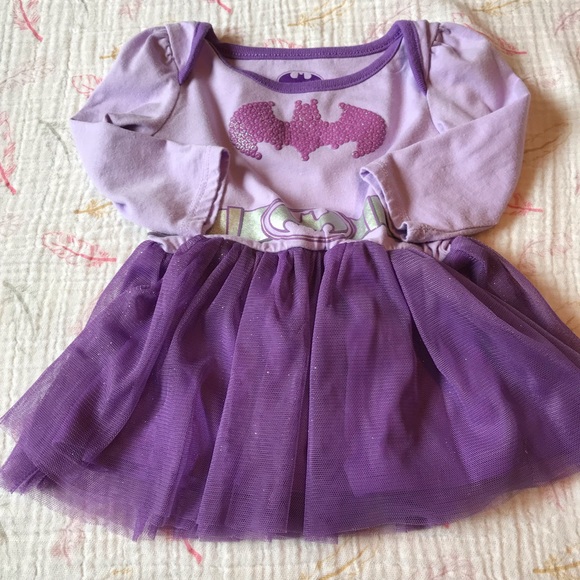 CARTERS Bat Girl Dress 12 Months Tulle Skirt - Picture 2 of 3